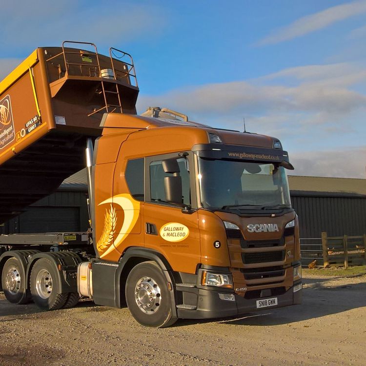 galloway and macleod Lorry tipping